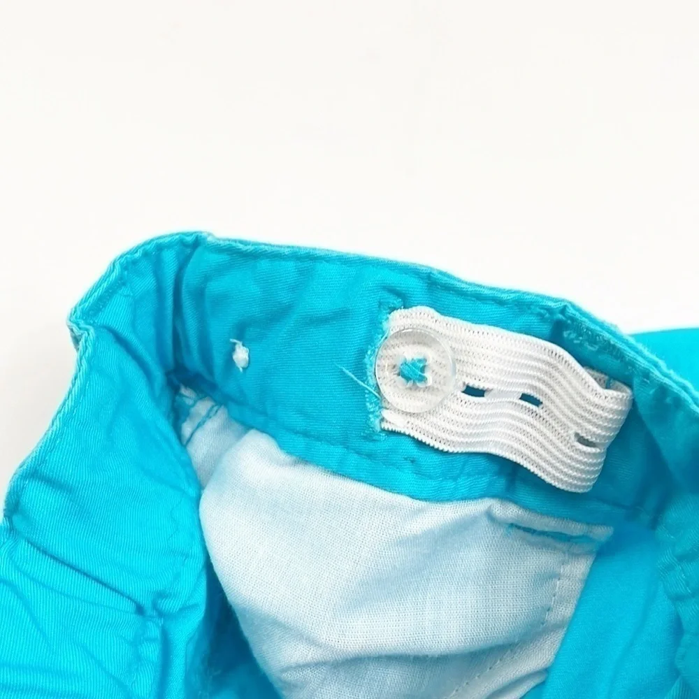 Gymboree little girls bright blue shorts